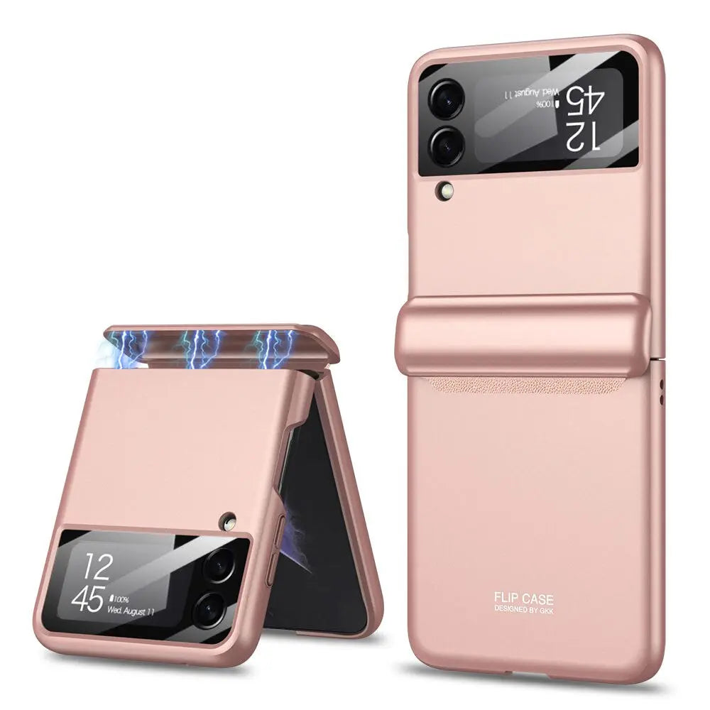 Galaxy Z Flip 4 Heavy-Duty Protective Case – Full-Coverage Shell with Wireless Charging Support & Impact-Resistant Corners for Samsung | Thomler