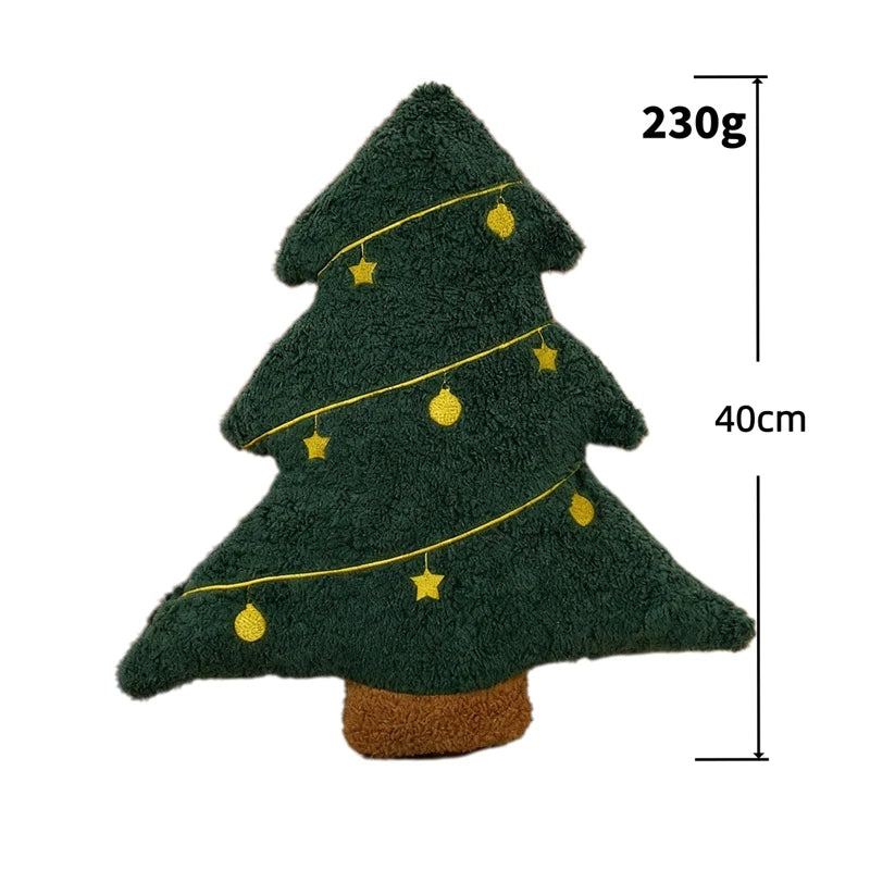 Holiday Evergreen Cushion Throw Pillow – Festive Plush Accent for Couch, Armchair & Lumbar Support | Thomler