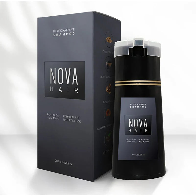 NovaHair 200 ml – Shampoo-Lösung für sofort jugendliches Haar | 1+1 GRATIS