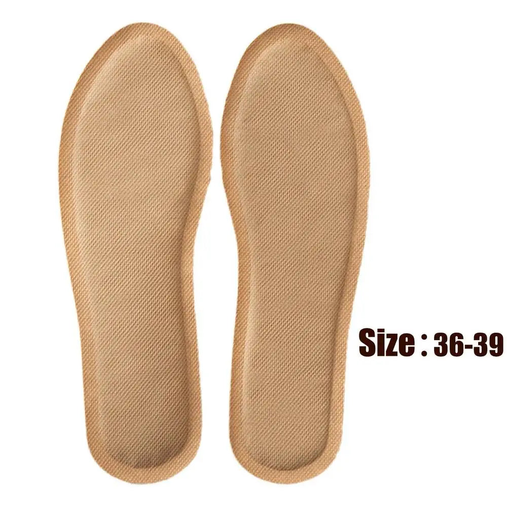 Air-Activated Toe Warmer Insoles for Winter – 12-Hour Heat, No Batteries Required – Pack of 10 Pairs | Thomler