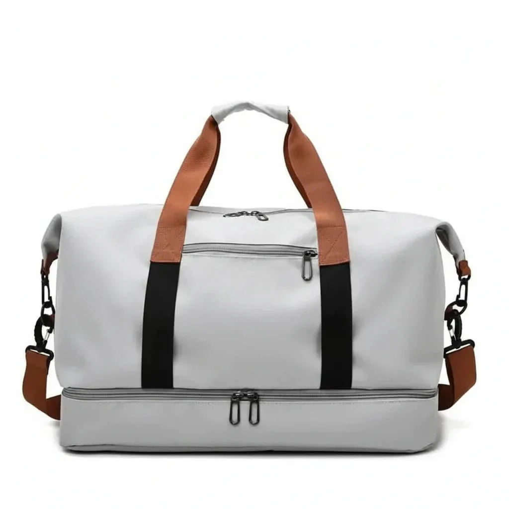 Weekender Duffel with Separate Shoe Pocket and Wet Gear Storage for Training, Sports and Travel | Thomler