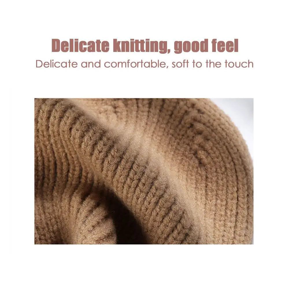 Unisex Ribbed Knit Beanie Hat – Soft Stretchy Winter Skull Cap for Men & Women, Everyday Casual Headwear | Thomler