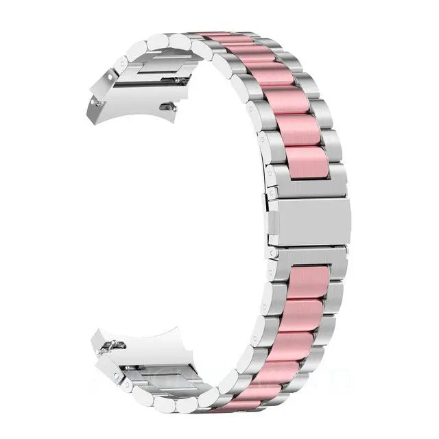 Stainless Steel Watch Band for Samsung Galaxy Watch 4 & 5 – Quick-Release Metal Strap with Adjustable Links, Compatible with 40mm 44mm | Thomler