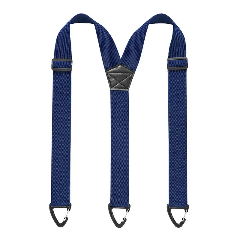 Adjustable Work Suspenders with Metal Clips – X-Back & Y-Back Designs for Men | Thomler
