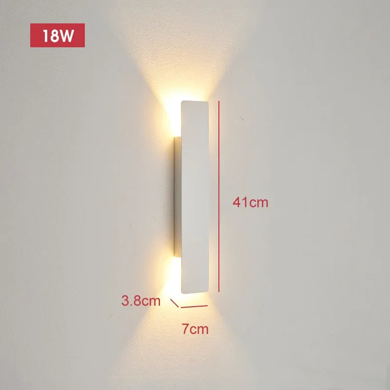 Weatherproof Aluminum Outdoor Wall Light | 4 in to 24 in, LED Sconce for House Exterior, Patio, Deck, Garden Entry | Thomler