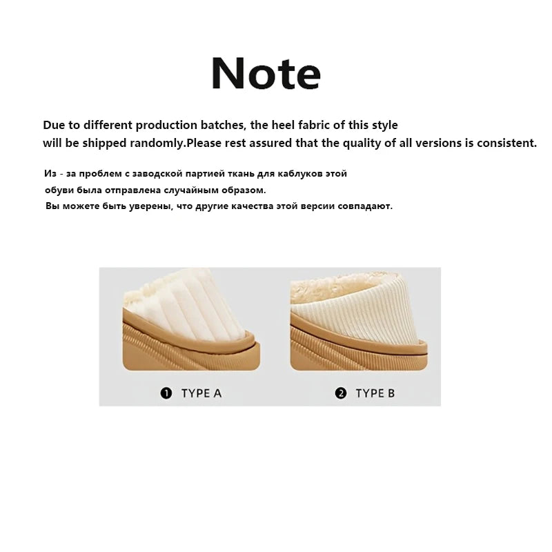 Cozy Fleece-Lined Slippers – Cushioned EVA Sole with Non-Slip Grip for Men & Women | Indoor Winter House Shoes | Thomler