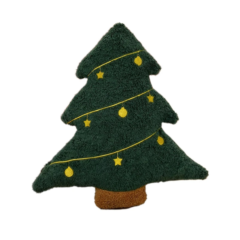 Holiday Evergreen Cushion Throw Pillow – Festive Plush Accent for Couch, Armchair & Lumbar Support | Thomler