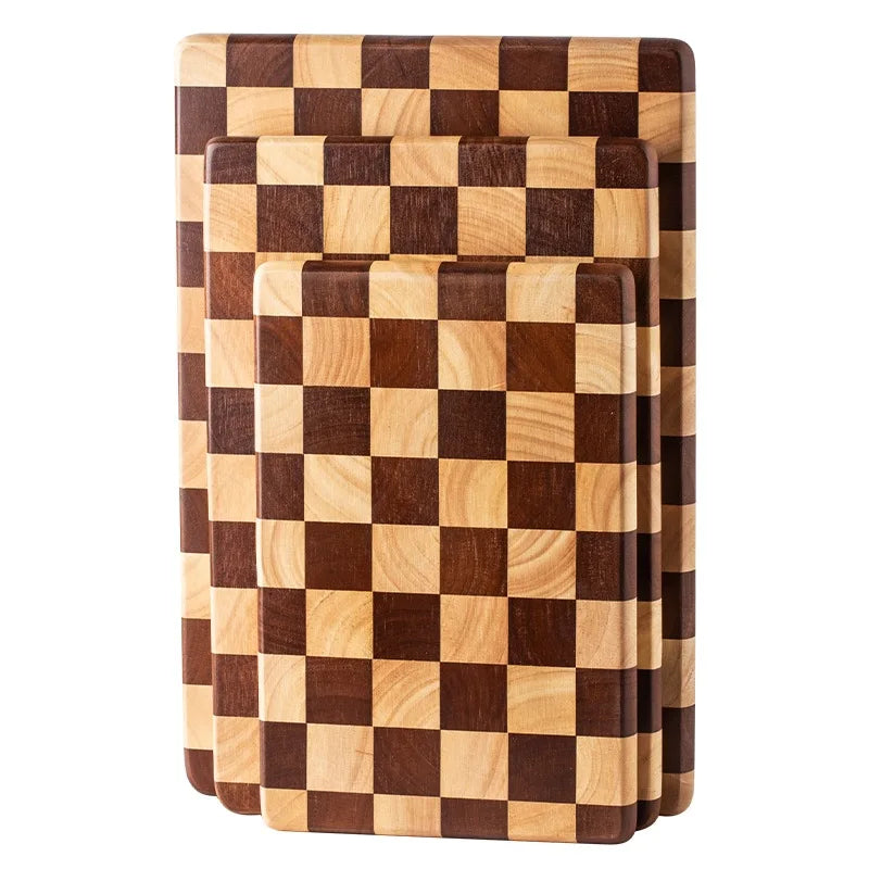 Cutting Board Acacia Wood 41.0 cm Natural Kitchen Chopping Serving Board Non Slip Food Preparation Countertop | Thomler