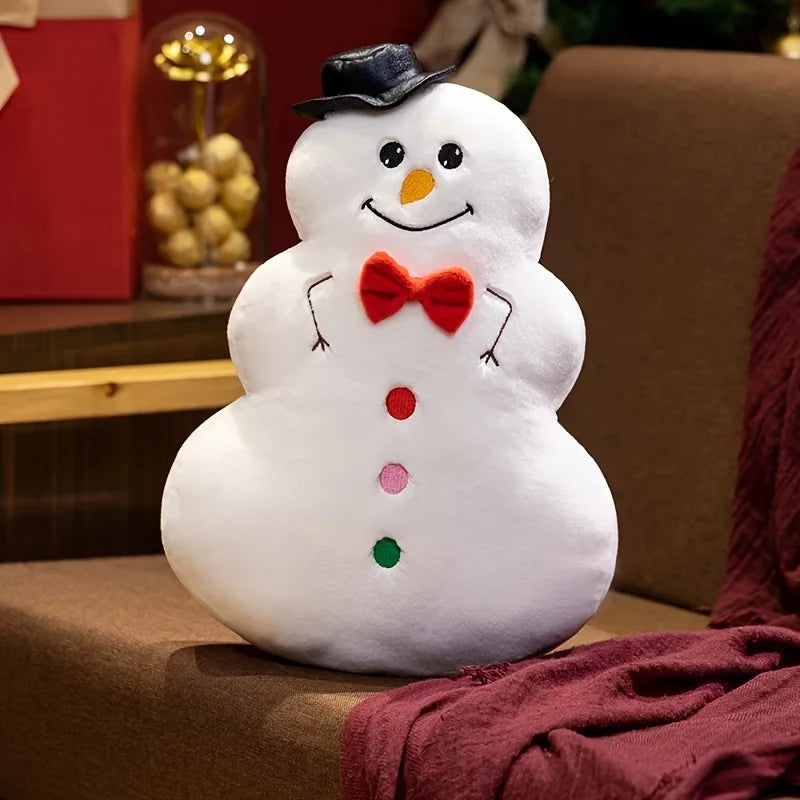 Holiday Plush Throw Pillow – Festive Character Cushion for Christmas & New Year Home Decor | Thomler