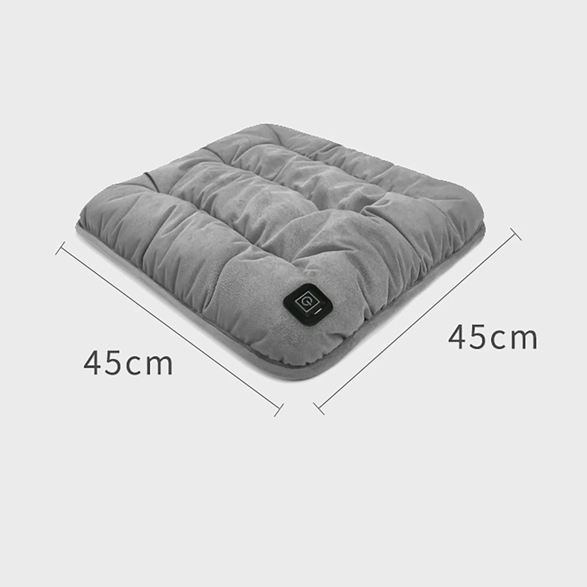 USB Heated Seat Cushion for Chairs & Cars – Adjustable Warmth Pet Pad 18×18 in | Thomler