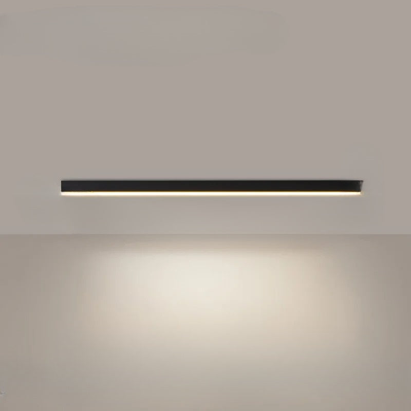 Modern LED Ceiling Light Fixture | Sleek Aluminum Flush Mount Lamp for Living Room, Bedroom & Office | Multiple Sizes & Finishes | Thomler