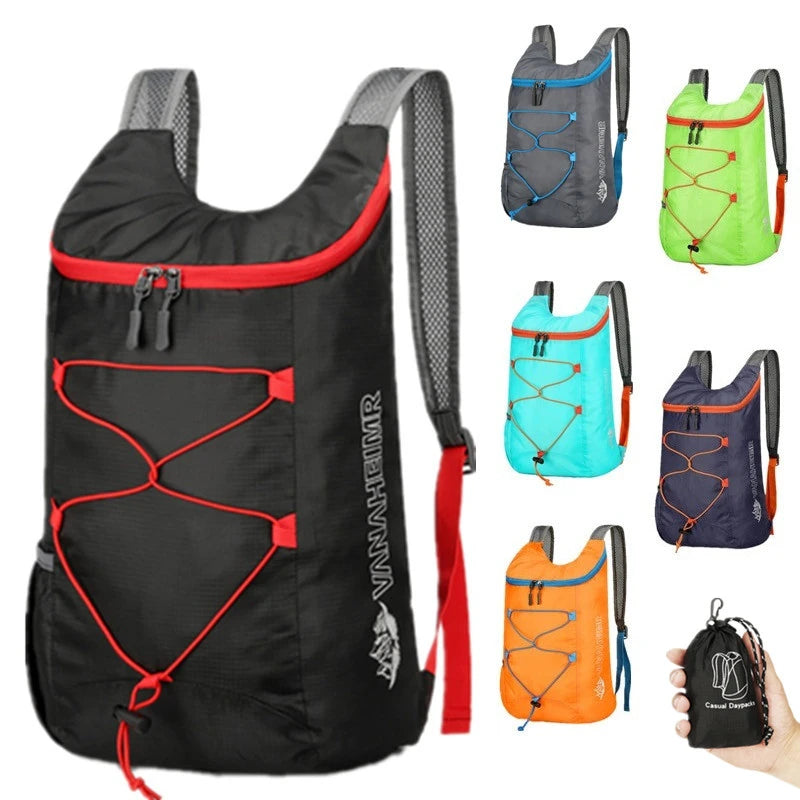 Compact Packable Daypack 20L Ripstop Nylon Trail Backpack for Hiking Camping Travel Men Women | Thomler