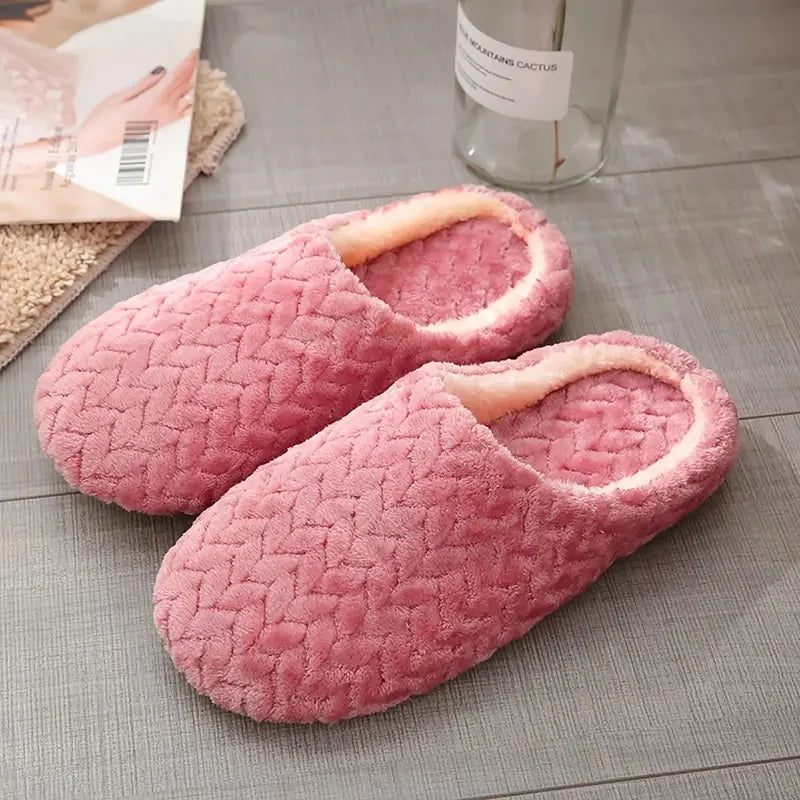 Plush Indoor Slippers – Lightweight Non-Slip House Shoes with Cozy Fleece Lining for Men & Women | Thomler