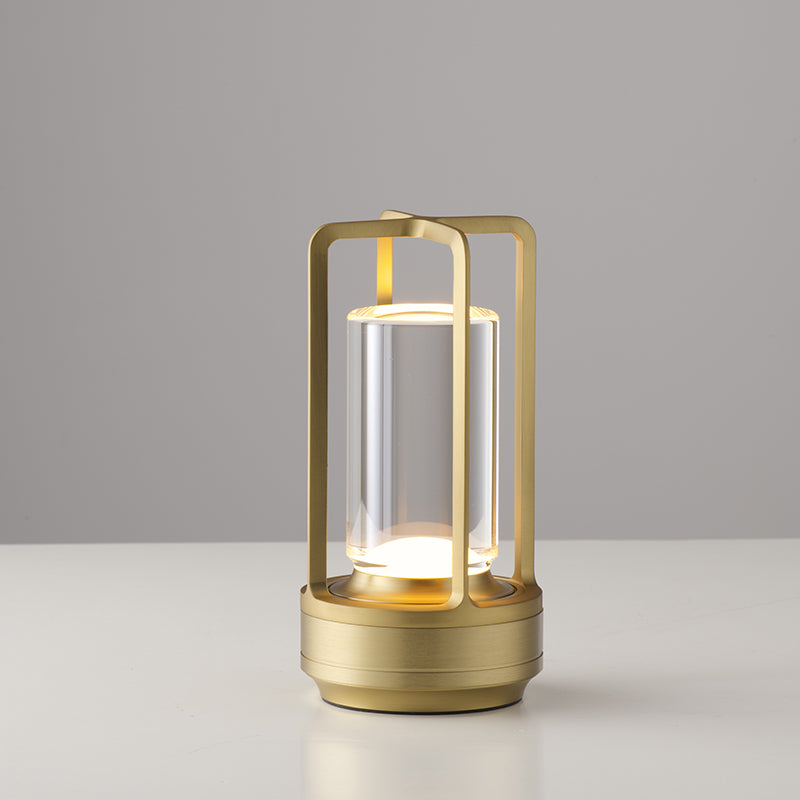 Cordless Touch-Dimming LED Desk Lamp with USB Charging Port for Bedroom, Office & Bedside – Waterproof Portable Reading Light – 36-Hour Batt | Thomler