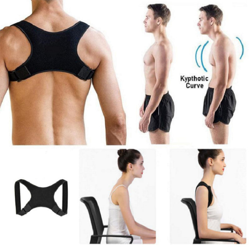 Adjustable Posture Corrector Brace for Back and Shoulder Support – Ergonomic Alignment Aid for Daily Wear and Office Use | Thomler