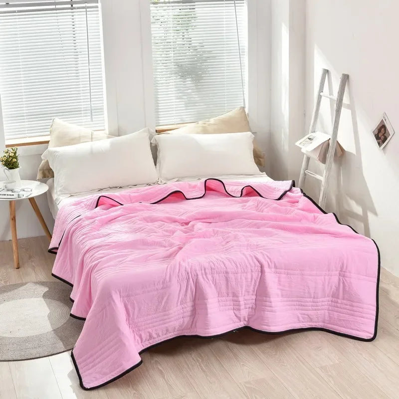 Cooling Weighted Blanket for Hot Sleepers – Breathable Summer Sleep Comforter for Adults & Teens | Thomler