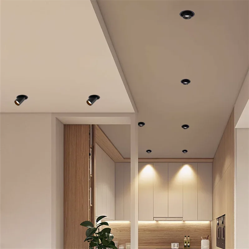 Recessed Spotlight Cast Aluminium 13.0 cm White Ceiling Lighting Dimmable LED Downlight Flush Mount Room Illumination | Thomler