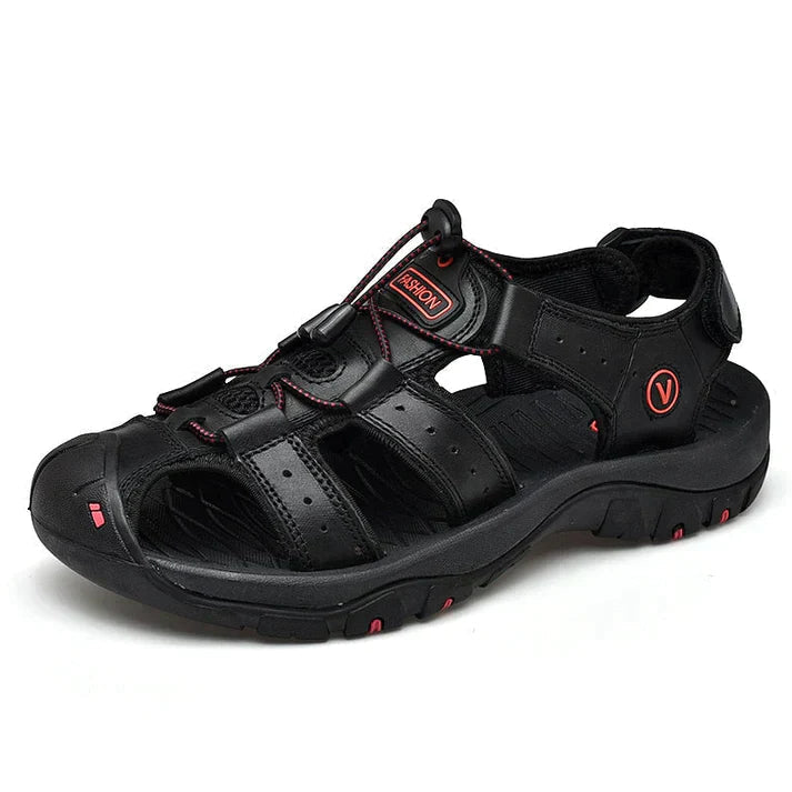 Men's Orthopedic Sandals with Arch Support & Cushioned Footbed – Slip-Resistant Walking Sandals for Everyday Comfort | Thomler