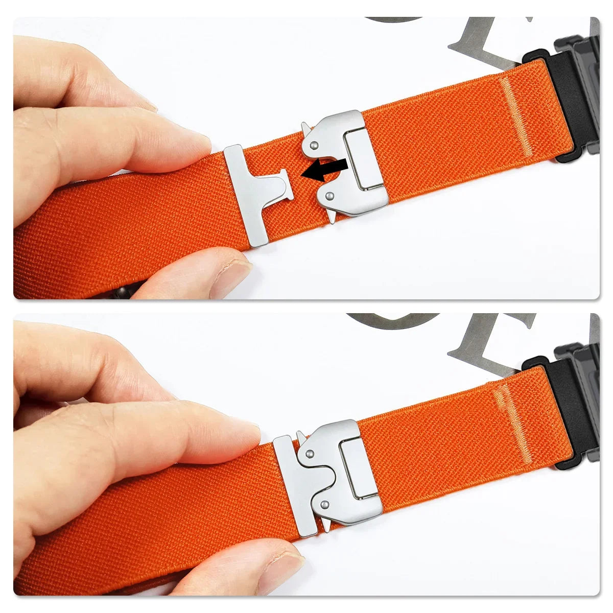 Tactical Nylon Watch Band for Active Smartwatches – Adjustable, Durable Wrist Strap in Multiple Widths – Compatible Replacement | Thomler