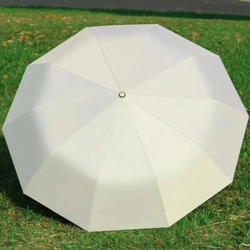 Automatic Open Close Umbrella Windproof 8-Rib UV Protection Compact Folding Travel | Thomler