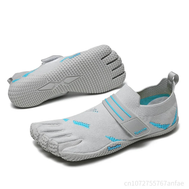 Unisex Separated-Toe Athletic Shoes for Yoga Gym CrossFit Training Barefoot-Feel Grip Soles Low-Top Sneakers for Men Women | Thomler