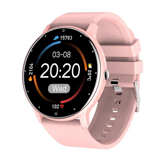 Ultra-Slim Fitness Tracker Smartwatch with Heart Rate Monitor, Sleep Tracking & IP67 Water Resistance for iPhone & Android – Full Touch | Thomler