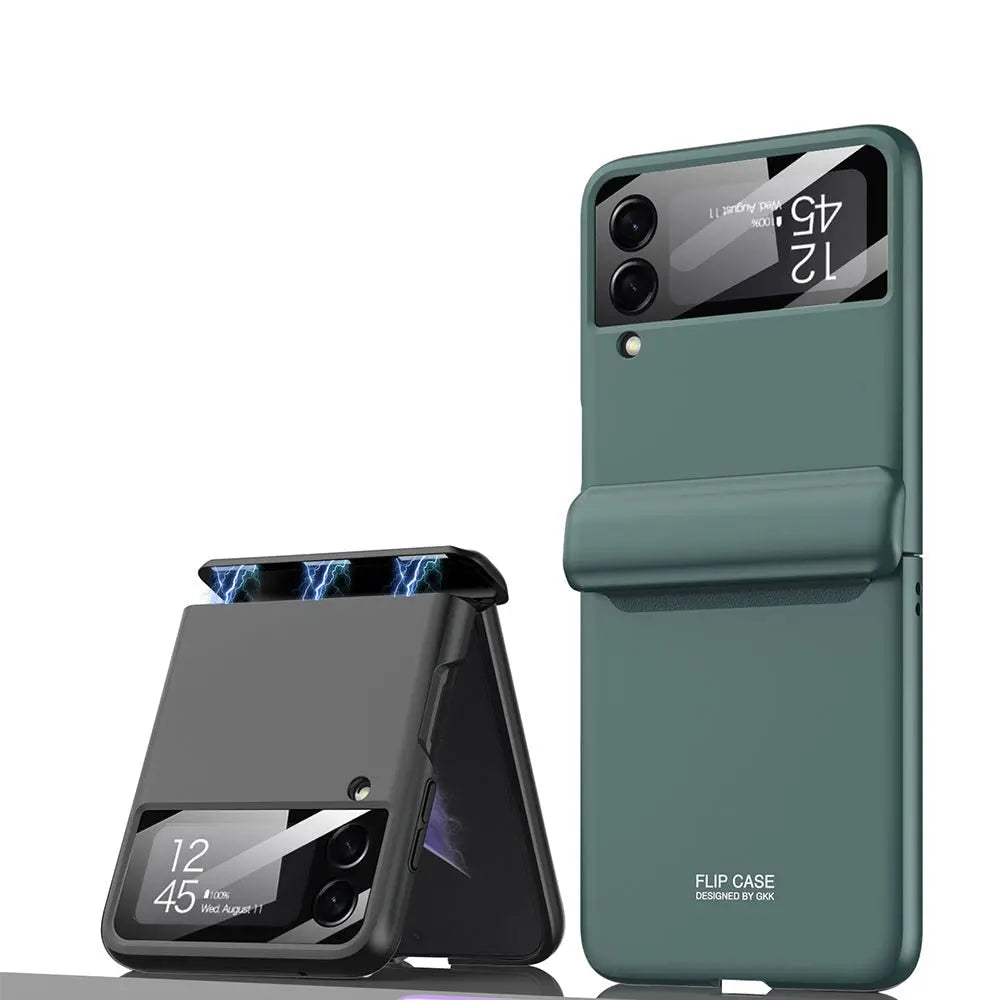 Galaxy Z Flip 4 Heavy-Duty Protective Case – Full-Coverage Shell with Wireless Charging Support & Impact-Resistant Corners for Samsung | Thomler