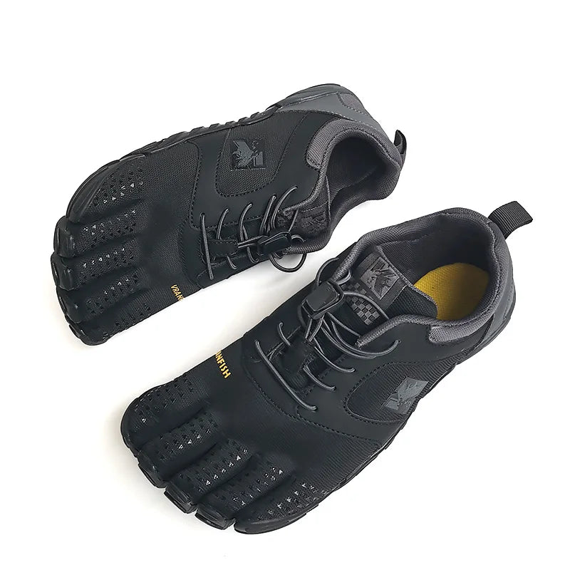 Unisex Toe-Separated Athletic Trainers for Trail Running & Outdoor Adventure – Flexible Barefoot Design – Men & Women Sizes 4-13 | Thomler