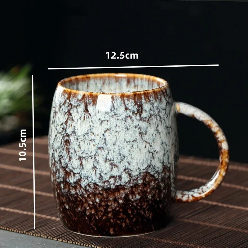 Ceramic Mug Kiln-Glazed 4 in Everyday Drinking Hot Beverages Coffee Tea Cup Durable Dishwasher Safe | Thomler