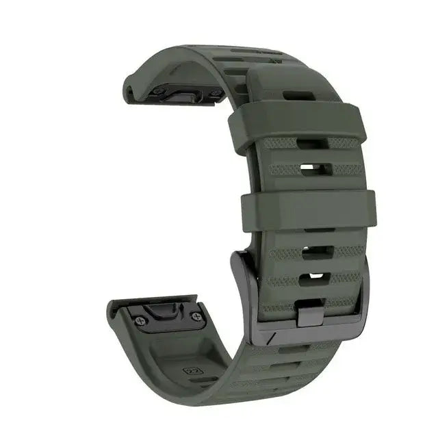 Silicone Sport Watch Band 22mm 26mm Quick Release Strap for Active Lifestyle Fitness Running Gym Workout Wearable Accessory Replacement | Thomler