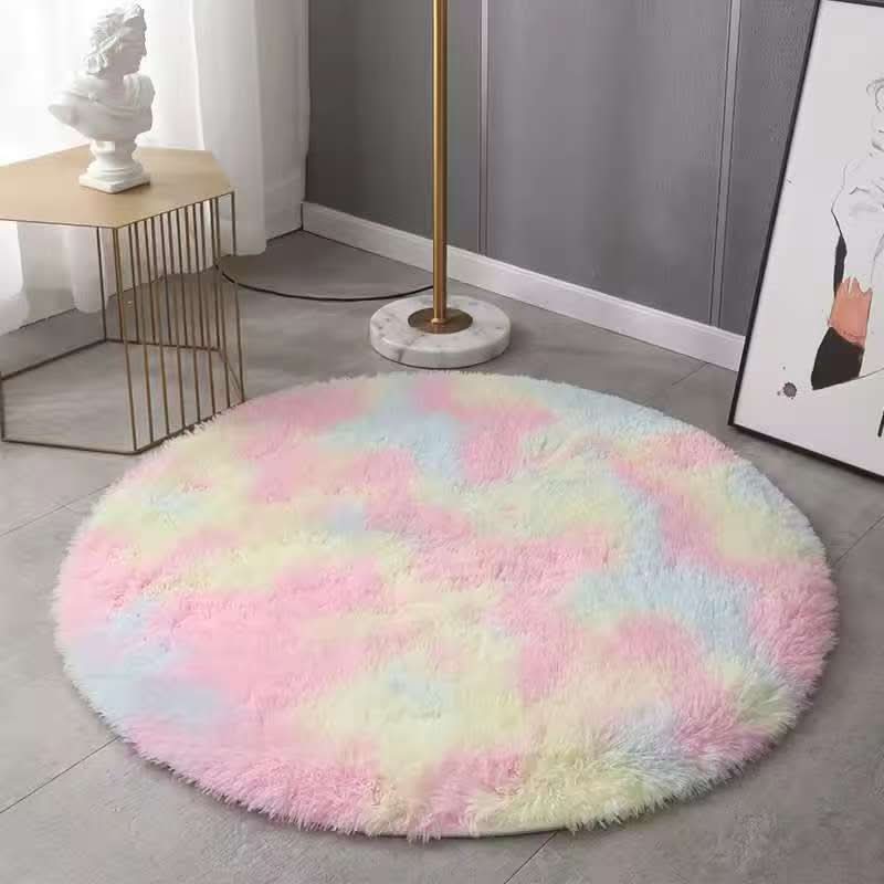 High-Pile Shag Area Rug – Soft Floor Mat for Bedrooms, Living Spaces & Nurseries – Non-Slip Backing – Contemporary Home Decor Accent | Thomler