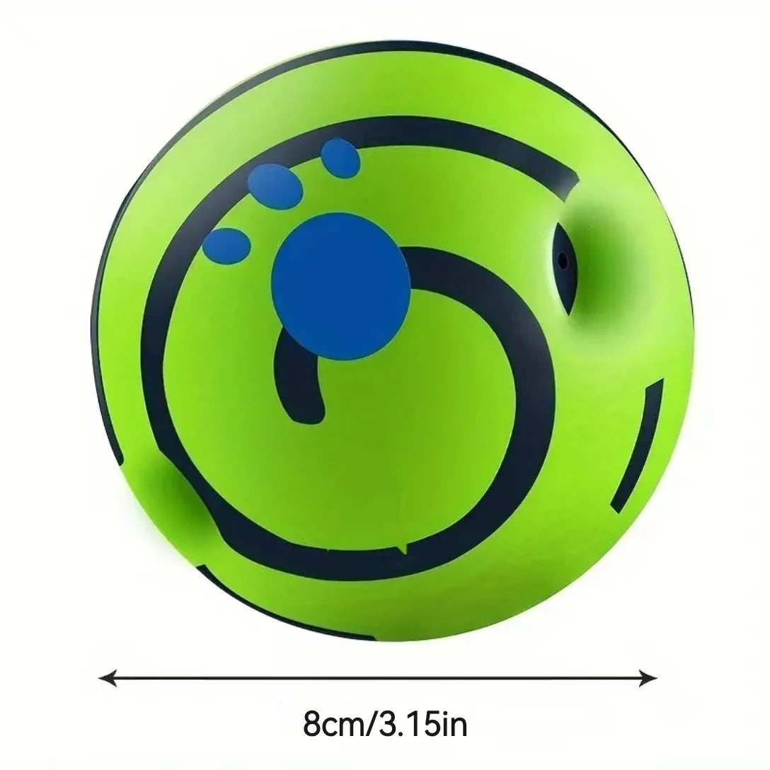 Giggling Sound Ball for Dogs – Interactive Mental Stimulation Toy with Laughter Effect for Active Play & Training | Thomler