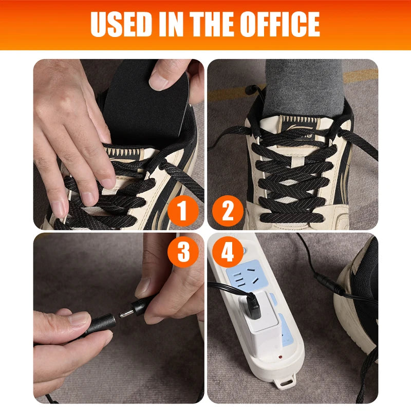 USB Rechargeable Thermal Insoles for Winter – Electric Heated Shoe Inserts for Cold Weather | Thomler
