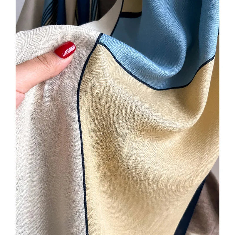 Cozy Wool-Blend Oversized Winter Scarf for Women – Soft Pashmina Wrap Shawl | Thomler