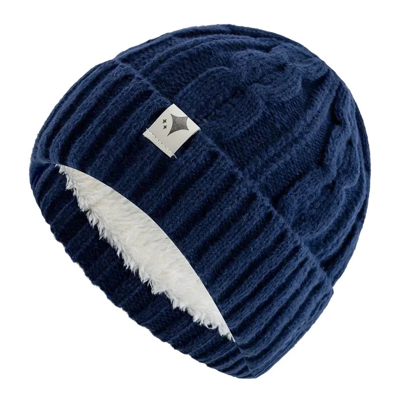 Acrylic Knit Beanie Hat for Men & Women – Warm Skull Cap for Cold Weather, Casual Everyday Use – One Size Fits Most | Thomler
