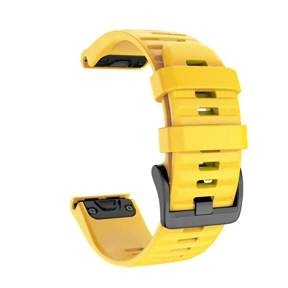 Silicone Smartwatch Band | QuickFit Replacement Strap 20mm 22mm 26mm | Flexible Sport Watch Band for Active Lifestyles | Thomler