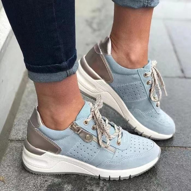Women's Orthopedic Walking Shoes with Arch Support and Cushioned Sole for All-Day Comfort | Lightweight Breathable Sneakers for Daily Use | Thomler