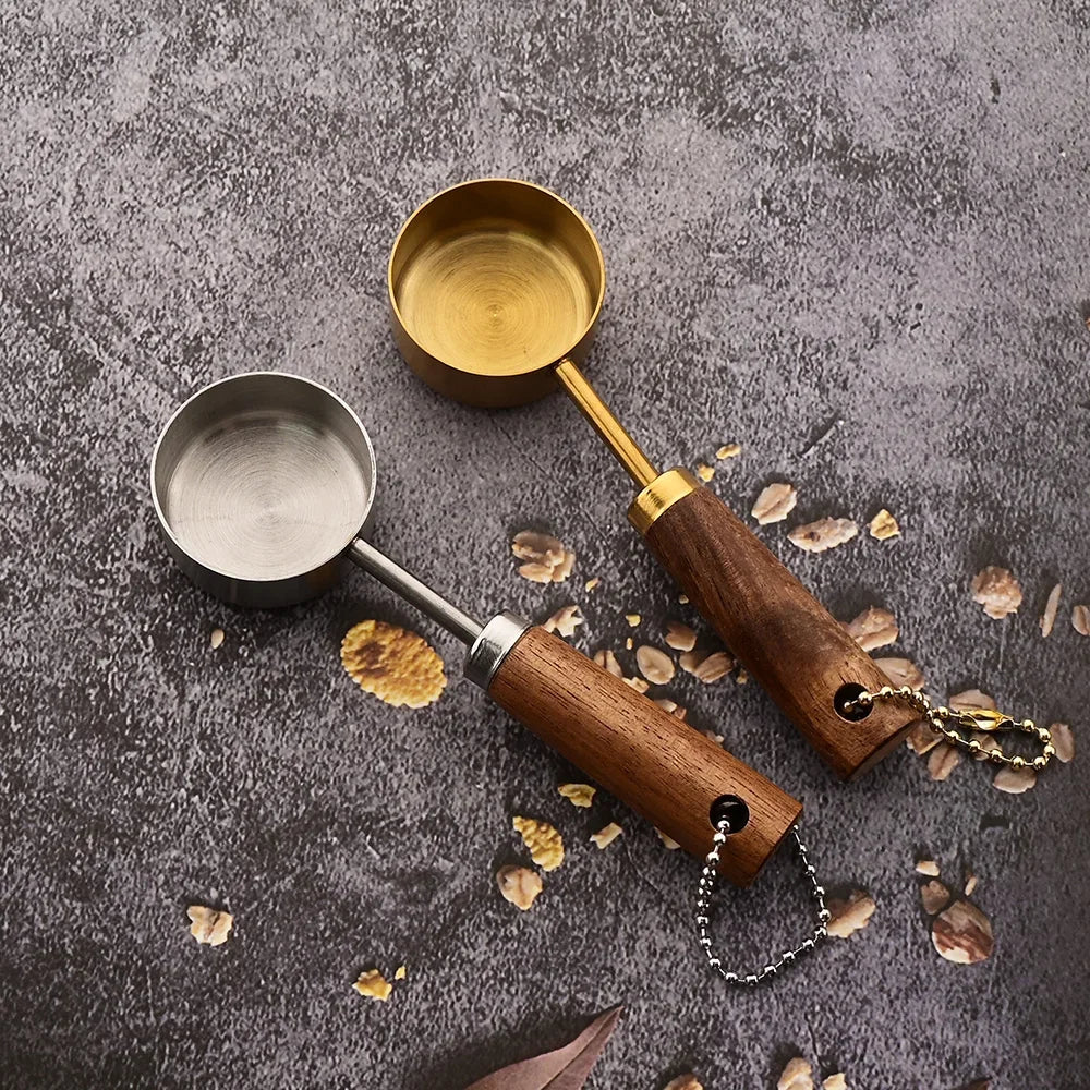 Measuring Spoon Set Stainless Steel 8-Piece Rustic Kitchen Baking Tools | Thomler