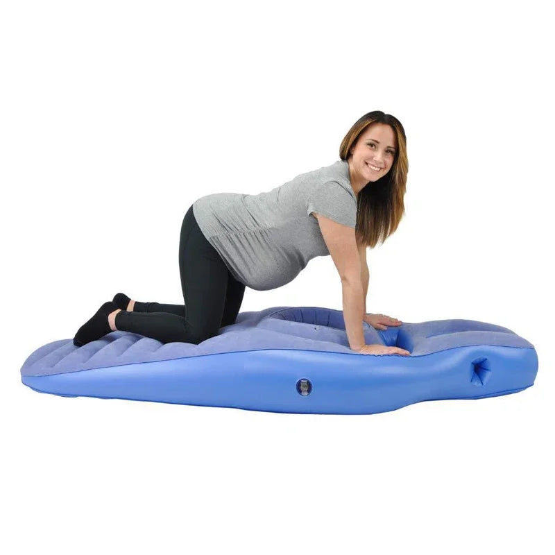 Inflatable Maternity Support Pillow for Pregnancy & Postpartum Relief – Full Body Cushion for Sleep, Yoga & Back Pain | Thomler