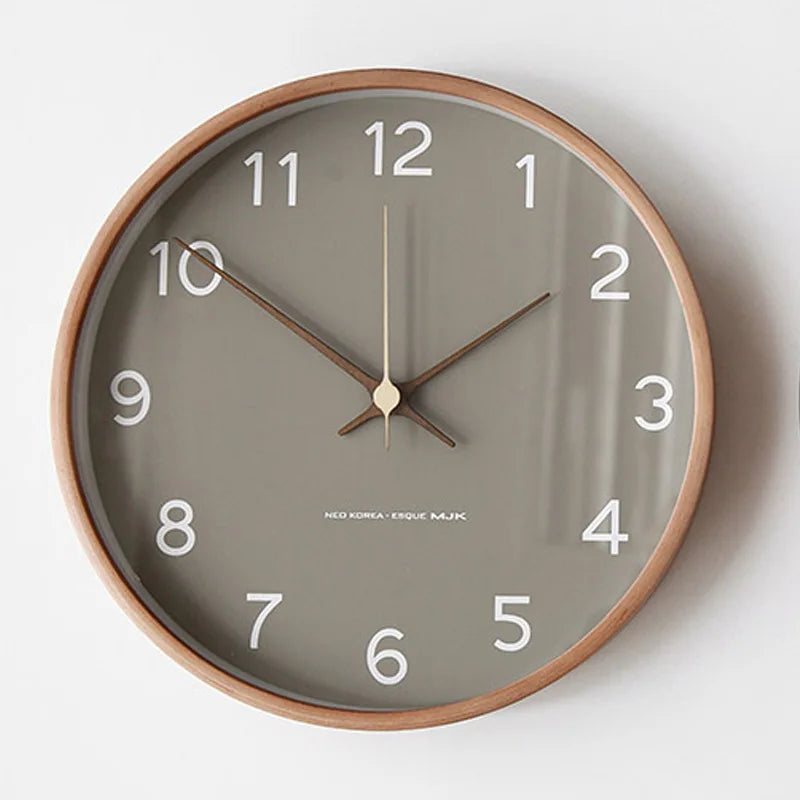 Transparent Acrylic Timepiece with Timber Frame for Modern Homes | Thomler
