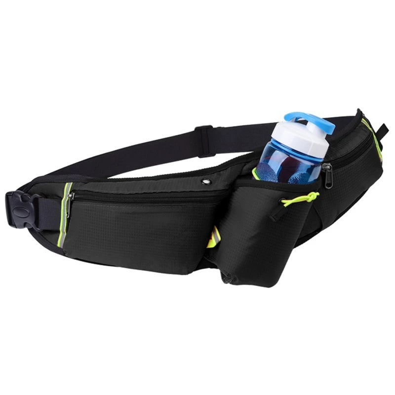 Hands-Free Hydration Waist Pouch for Runners – Stable Flask Carrier & Phone Storage | Thomler