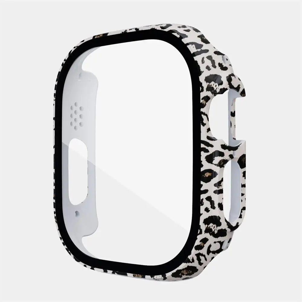 Protective Shell with Tempered Glass Screen Guard for 49mm Apple Watch Ultra Series – Full-Body Snap-On Design | Thomler