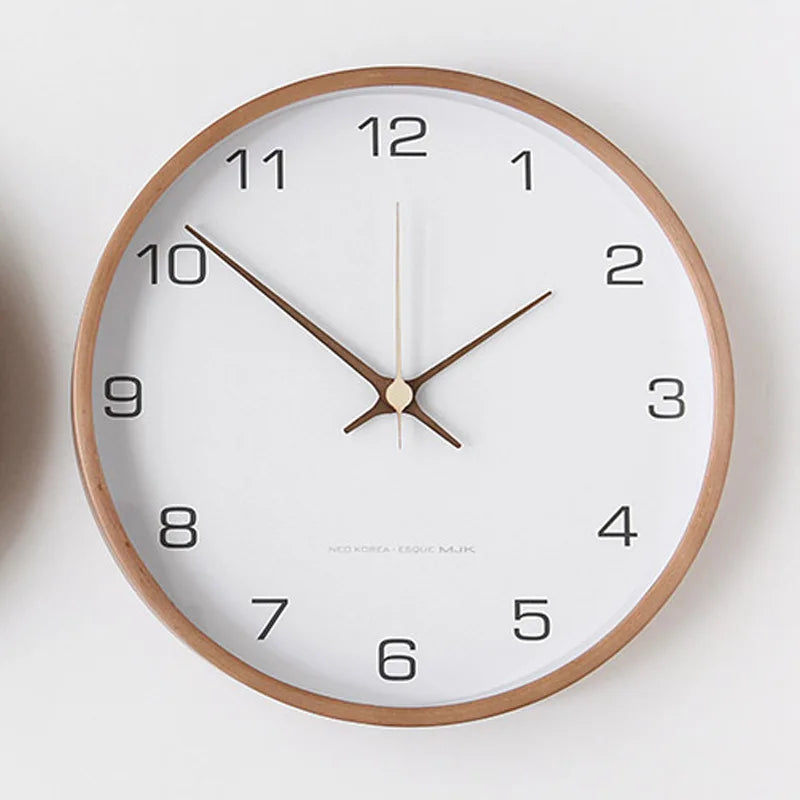 Transparent Acrylic Timepiece with Timber Frame for Modern Homes | Thomler