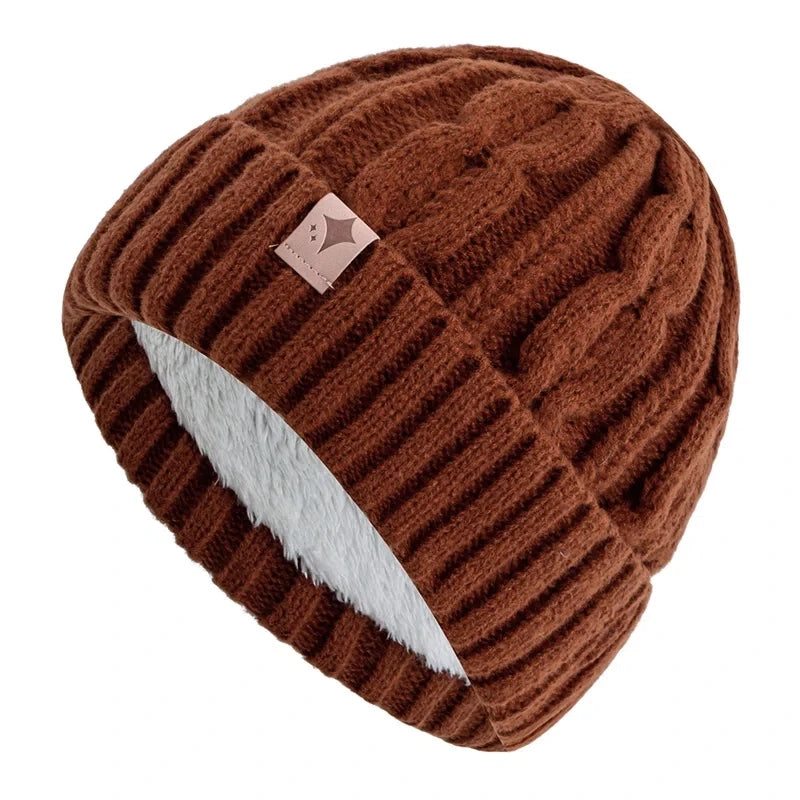 Acrylic Knit Beanie Hat for Men & Women – Warm Skull Cap for Cold Weather, Casual Everyday Use – One Size Fits Most | Thomler