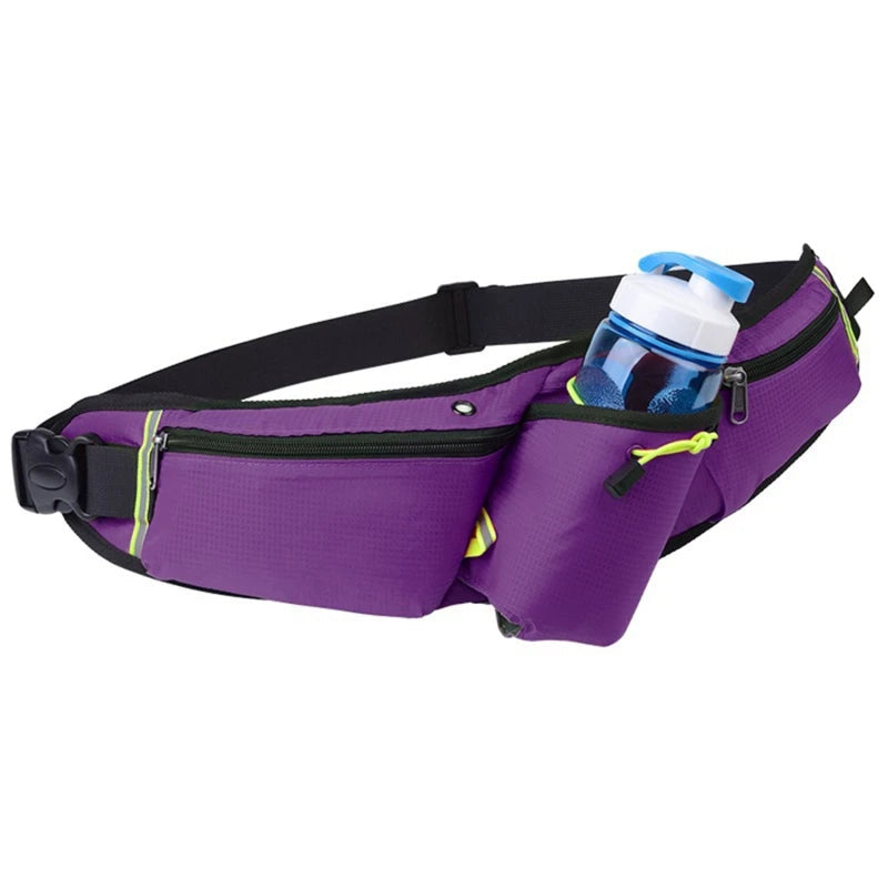 Hands-Free Hydration Waist Pouch for Runners – Stable Flask Carrier & Phone Storage | Thomler