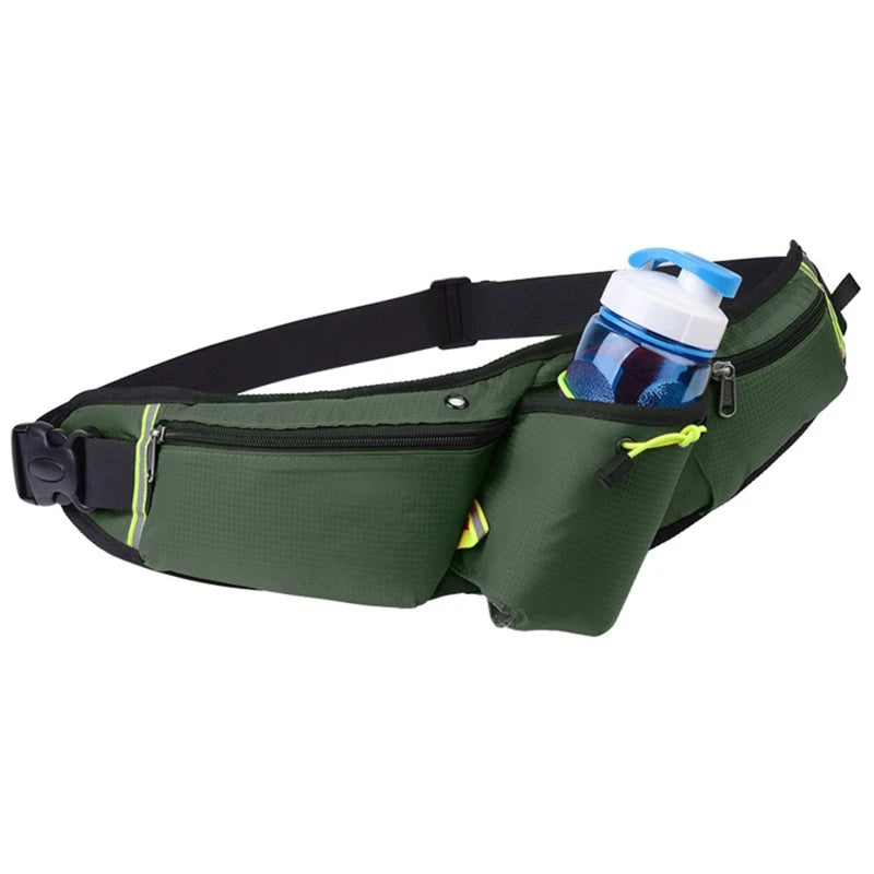 Hands-Free Hydration Waist Pouch for Runners – Stable Flask Carrier & Phone Storage | Thomler