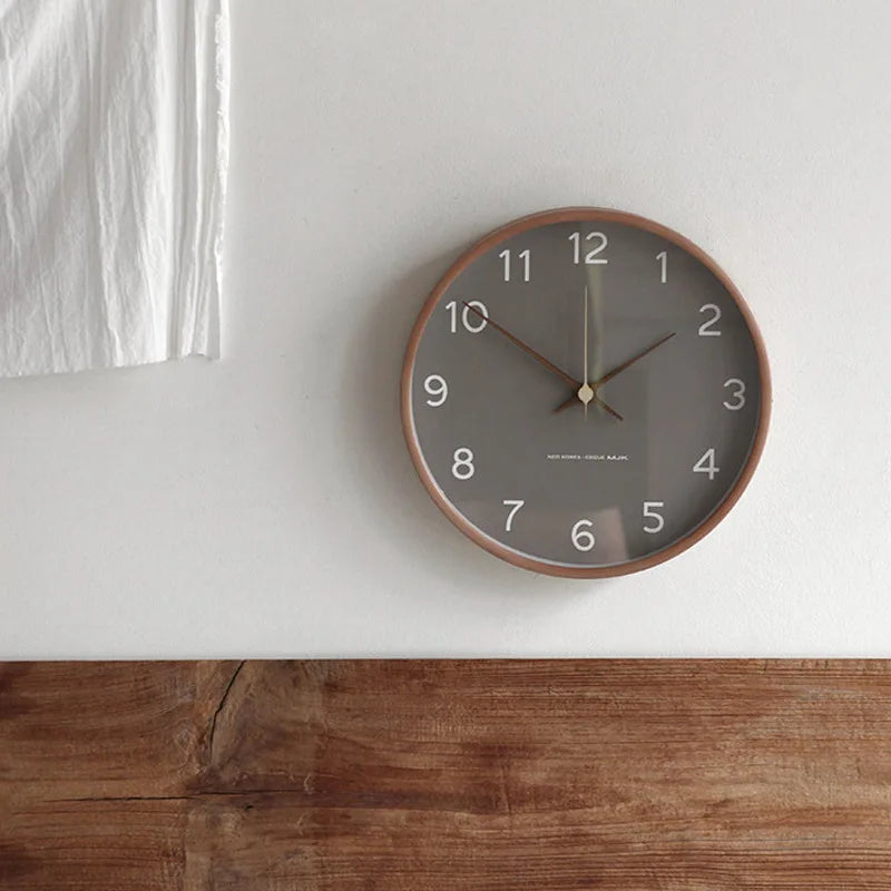 Transparent Acrylic Timepiece with Timber Frame for Modern Homes | Thomler