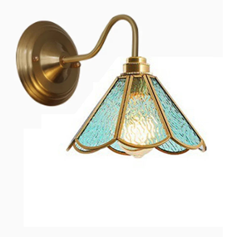 Wall Lamp Stained Glass E27 27.0 cm Hallway Bedroom Tiffany Style Lighting | Thomler