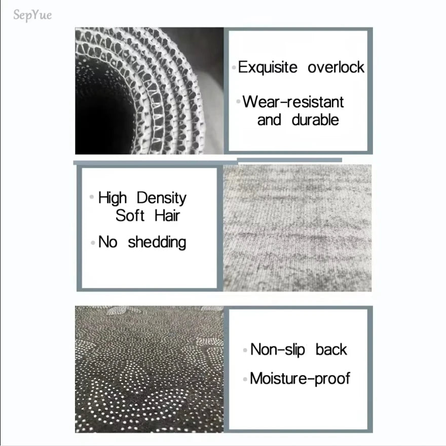 Machine Washable Entry Runner Mat with Anti-Slip Backing for Hallway Kitchen Laundry Utility Room | Thomler