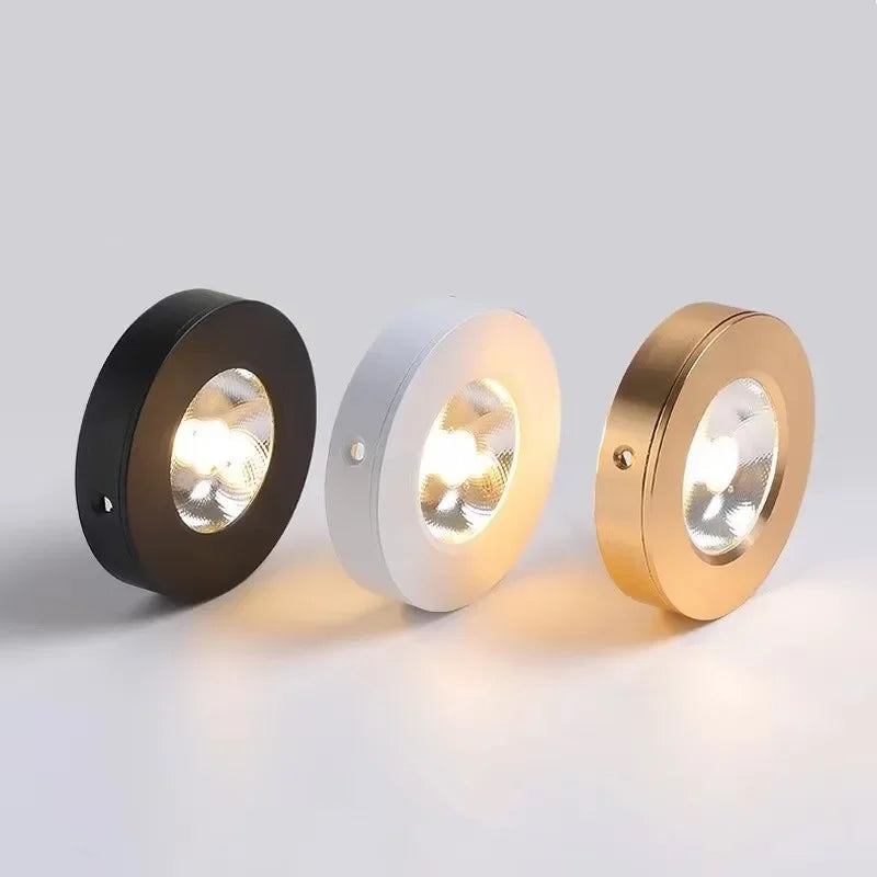 Ceiling Light Aluminium Ultra Thin Anti Glare Surface Mounted Kitchen Bathroom Living Room Downlight Modern LED Lamp | Thomler